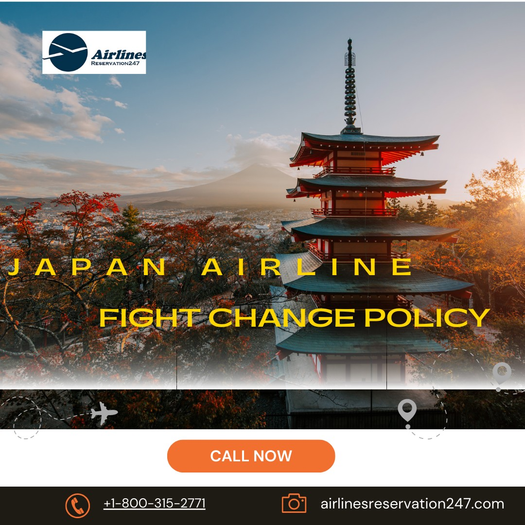 Japan Airlines Flight Change Policy